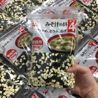 CANH MISO RONG BIỂN ĐẬU HŨ NHẬT BẢN 100G