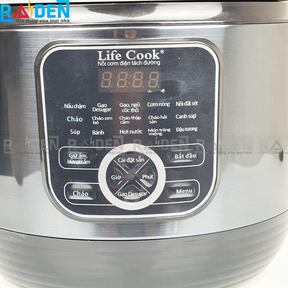 Nồi cơm điện 2 lòng tách đường 1.8L Apechome LikeCook