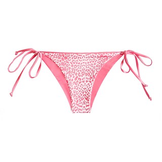 Quần bơi Bold Bikini 2in1 (Mặc được cả 2 mặt) dáng basic màu hồng da báo