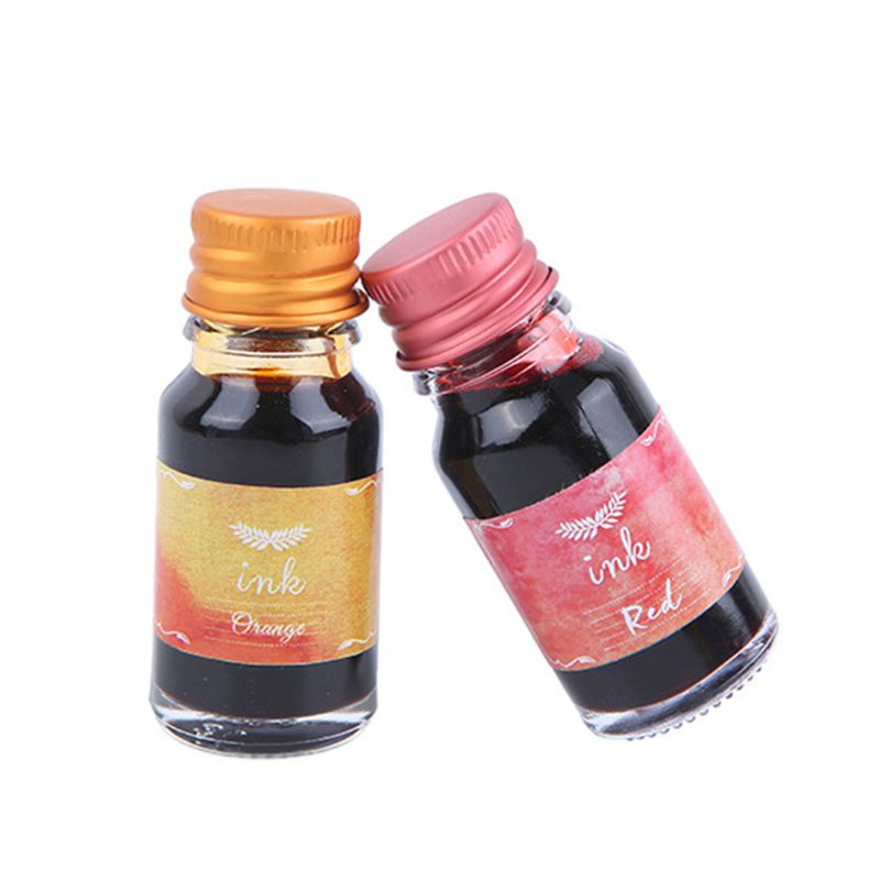 Seng Set 10 Mực Màu Sắc Cao Cấp Mau Khô Để Viết Thư Pháp