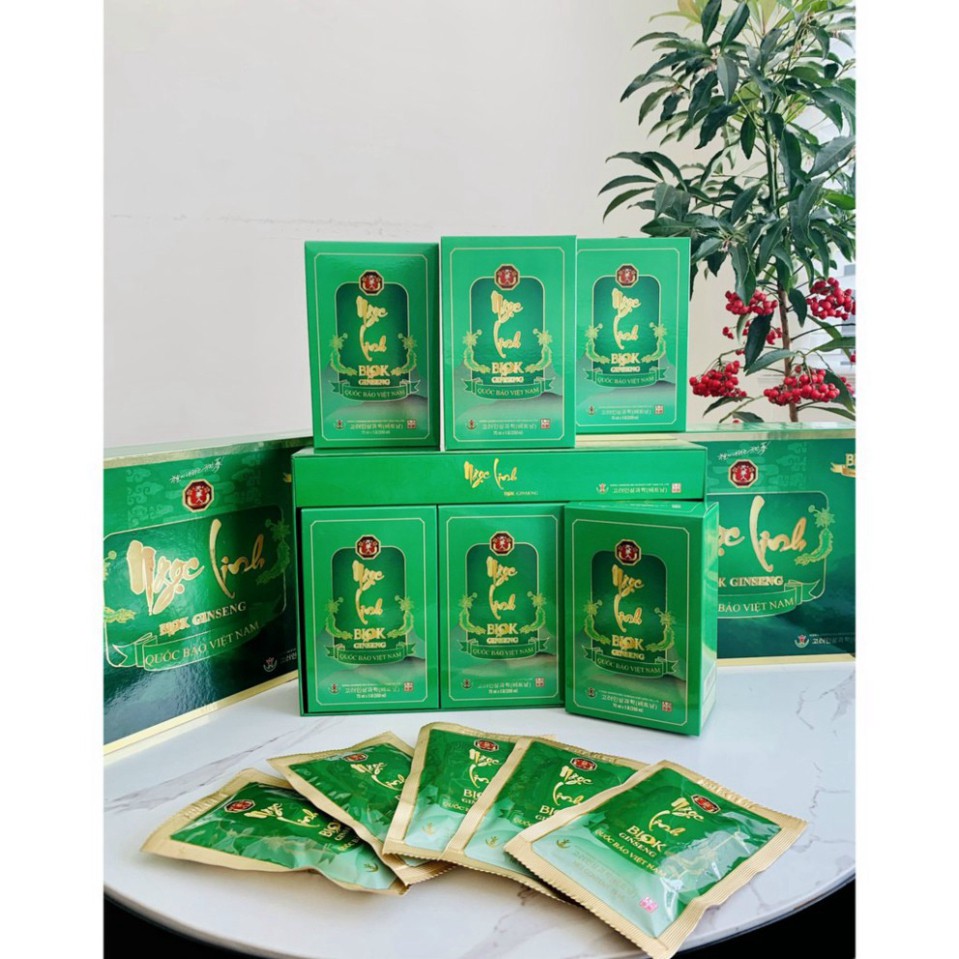 Sâm Ngọc Linh Biok - Quốc Bảo Việt Nam - Xách 15 Gói