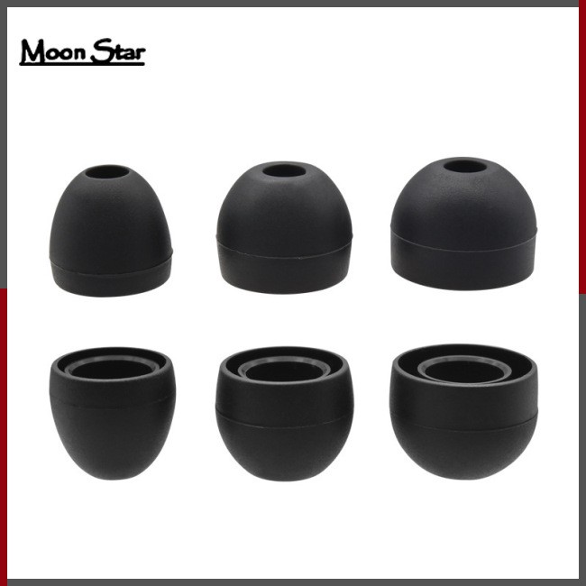 1 Cặp Nút Tai Nghe Thay Thế Bằng Cao Su | BigBuy360 - bigbuy360.vn