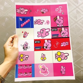STICKER DÁN DỤNG CỤ HỌC TẬP