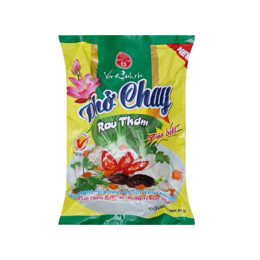 8 GÓI Phở chay rau thơm Vina Bích Chi gói 60g