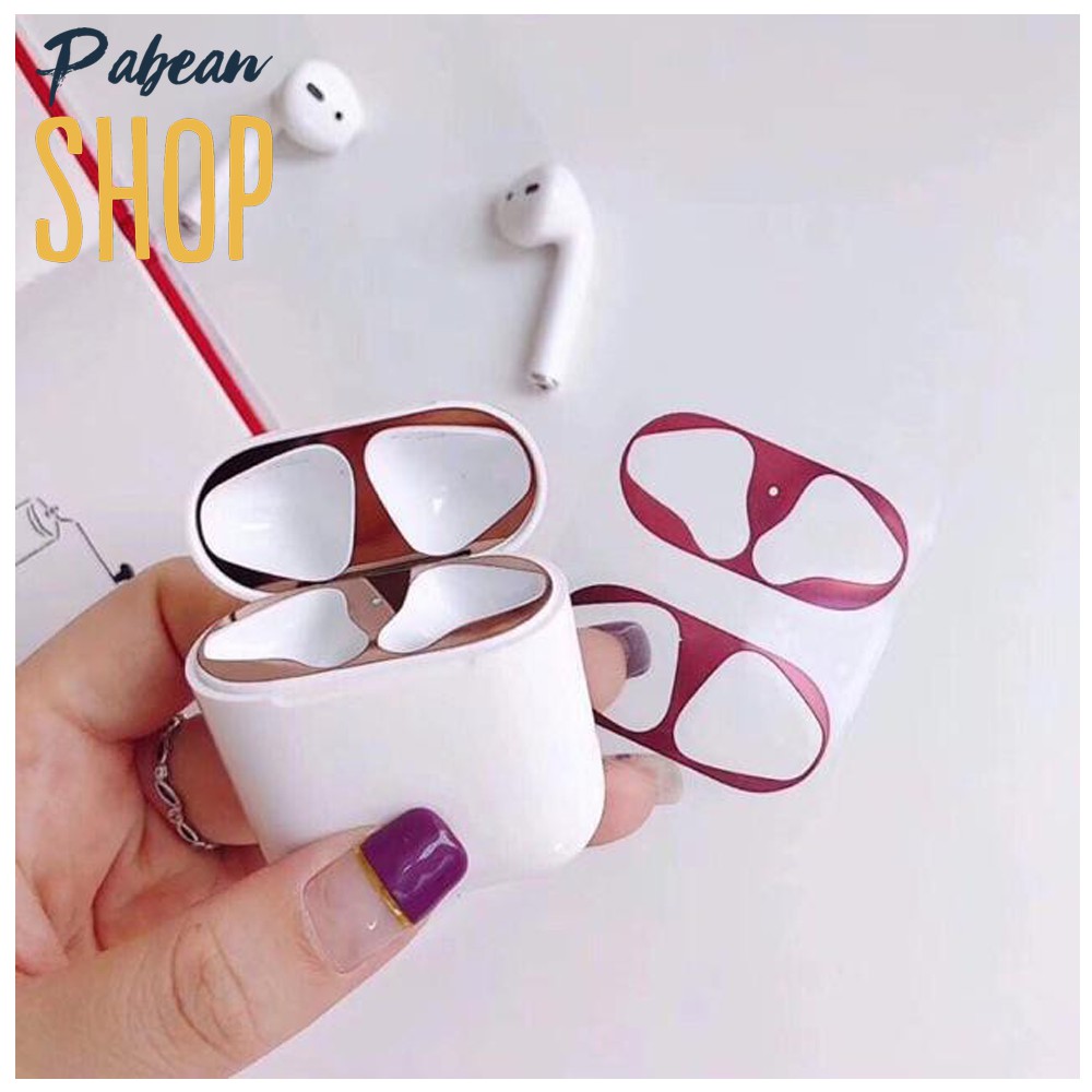 Miếng dán mặt trong chống bụi chống trầy cho tai AirPODs / AirPODs Pro