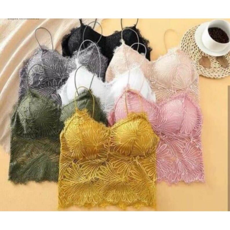 Áo Bra Ren Hoa Siêu Đẹp Một Cỡ AL02 | BigBuy360 - bigbuy360.vn