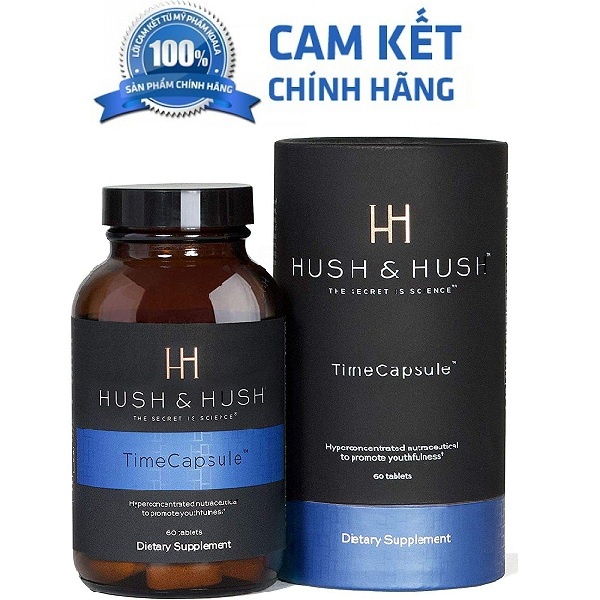 Viên Uống Mờ Nám Làm Sáng Da Image Skincare Hush & Hush Time Capsule 60 Viên - Date 2024