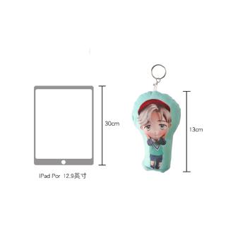 KPOP BTS Plush Pillow Keychain Anime pillow Keyring