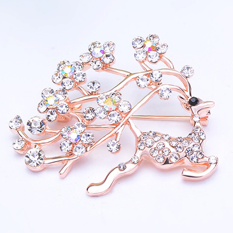 Trâm Cài Áo Hình Chim Công Dễ Thương Phong Cách Hàn Quốc