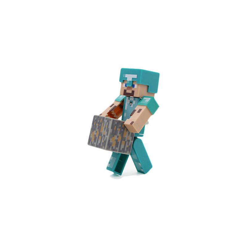 Mô Hình Đồ Chơi Lắp Ráp Nhân Vật Game Minecraft 2 Steve Iron Golem Enderman Zombie Creeper