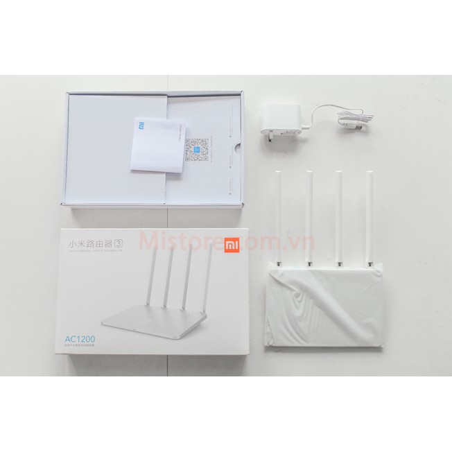 Bộ Thu Phát Wifi Xiaomi Router Gen 3 (Phiên Bản Quốc Tế) - Hàng Nhập Khẩu