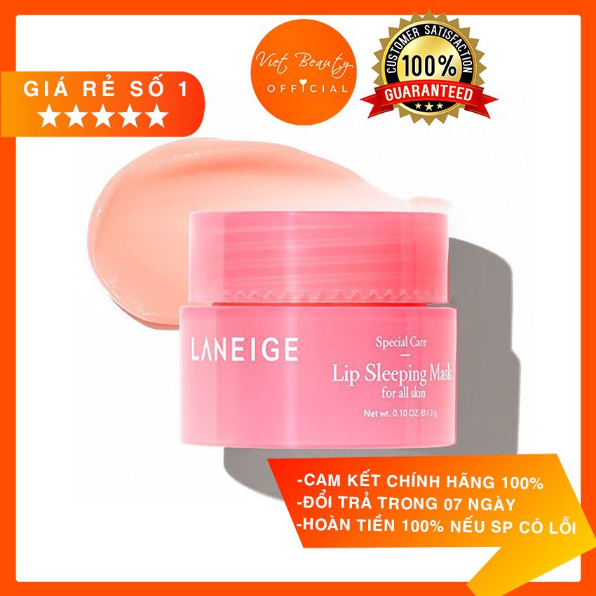 (💥 BIG SALES ❤️) Mặt nạ ngủ cho môi Laneige Lip Sleeping Mask Berry 3g - Miniature