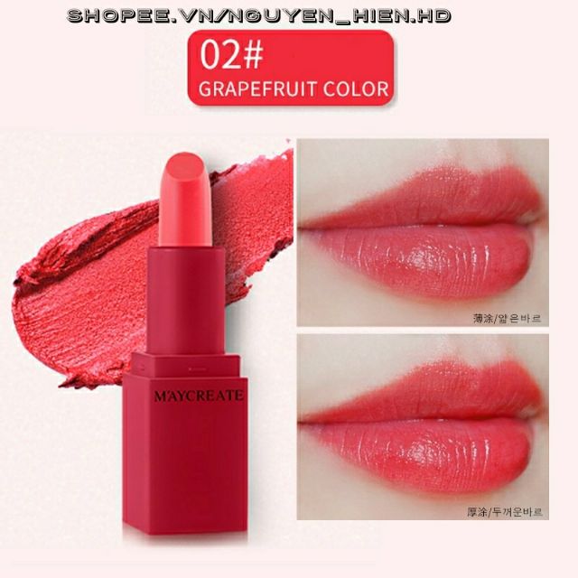Set 5 son mini matte Maycreate chính hãng | BigBuy360 - bigbuy360.vn