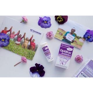 Men vi sinh Optibac tím cho phụ nữ