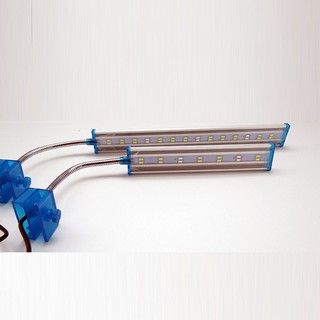 Đèn led kẹp máng nhôm cho hồ thủy sinh, hồ cá để bàn
