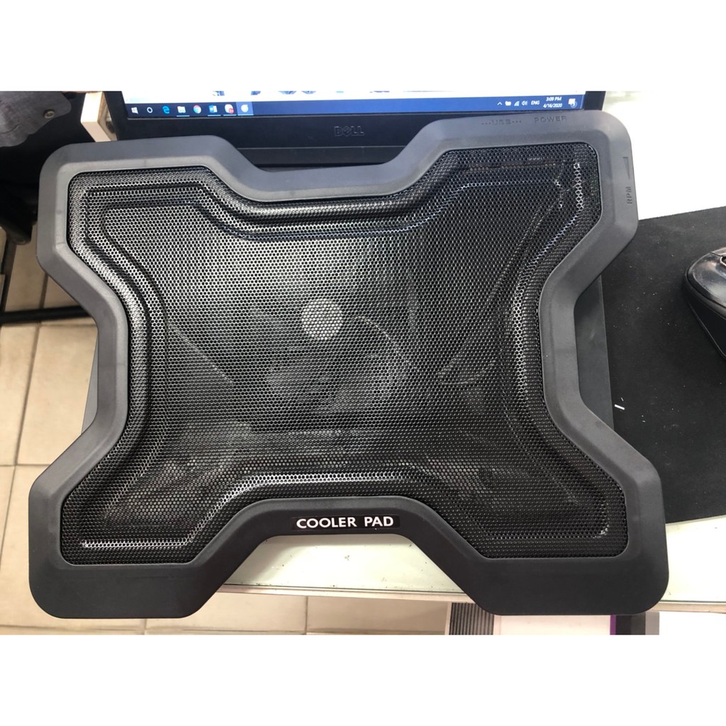 Đế Tản Nhiệt Laptop Cooling Pad 12inch -&gt;15inch - 1 Fan - Nhôm Cứng Cáp- Giá Siêu Rẻ