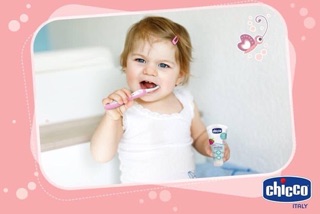 BÀN CHẢI ĐÁNH RĂNG CHICCO CHO BÉ