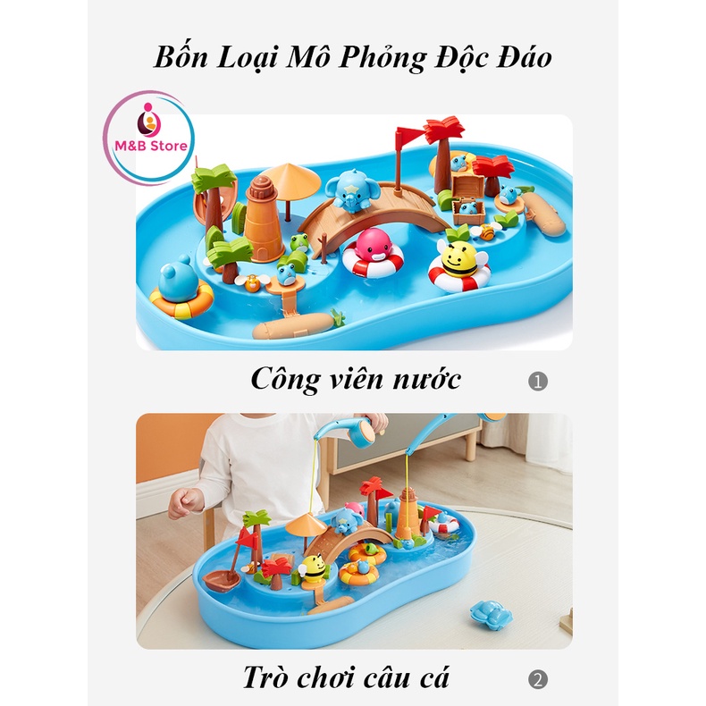 Bộ Đồ Chơi Câu Cá Đại Dương Thu Nhỏ, Cát Động Lực - KUB