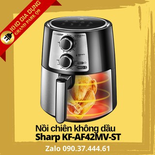 Nồi chiên không dầu Sharp 4.2 lít KF-AF42MV-ST - Bảo hành chính hãng 12 tháng