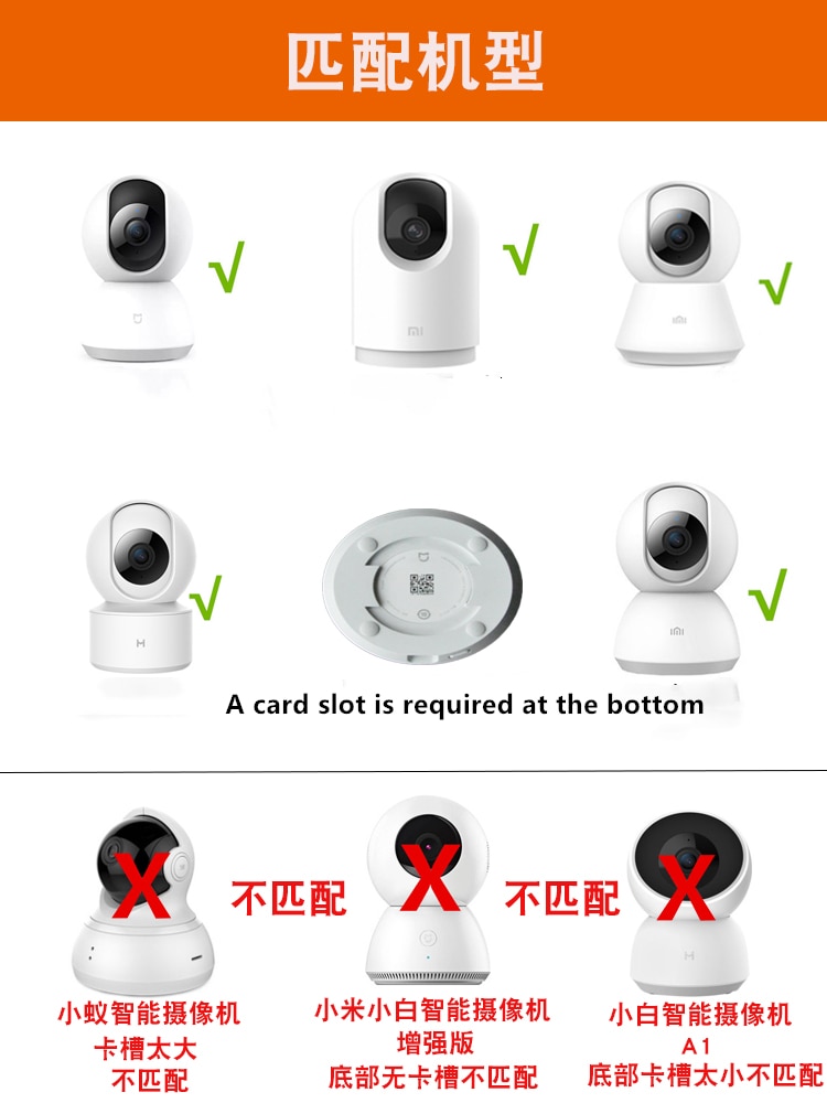 Giá Đỡ camera Thông Minh xiaomi mijia 1080p Không Cần Khoan Tường Tiện Dụng