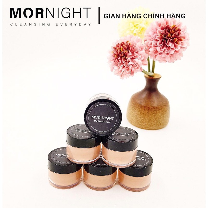Sữa rửa mặt hoa hồng MORNIGHT phiên bản dùng thử mini, ít bọt không gây khô da, không chất tẩy rửa, paraben - 10G