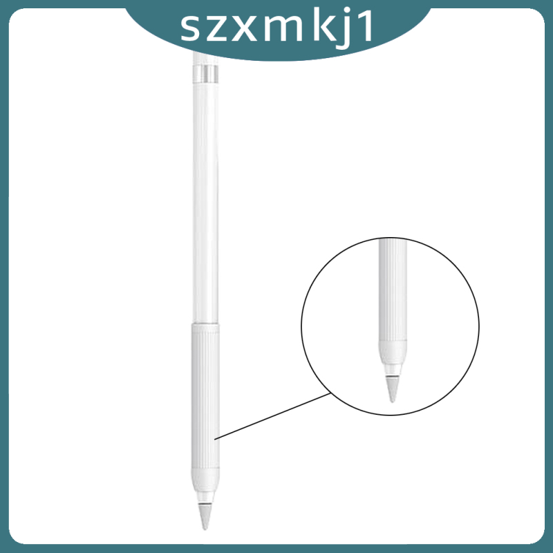 Vỏ Bọc Silicon Cho Bút Cảm Ứng Apple Pencil 1st Và 2nd - Màu Trắng | BigBuy360 - bigbuy360.vn
