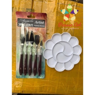 [HOT SALE] Bộ bay vẽ tặng khay pha màu hoa mai