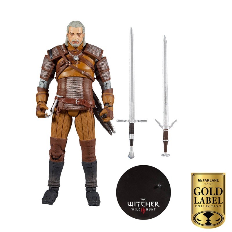 Mô hình McFarlane Toys The Witcher 3: Wild Hunt - Geralt of Rivia (Gold Label)