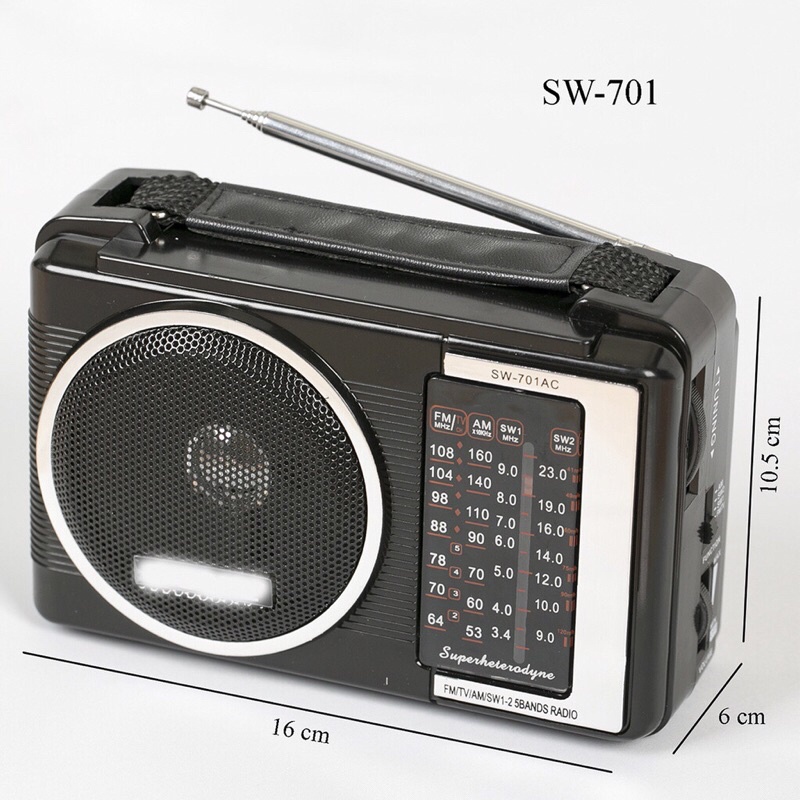 ĐÀI RADIO SW-701 ( BẢO HÀNH 24 THÁNG)