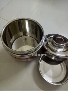 Cặp lồng inox giữ nhiệt dáng nhỏ