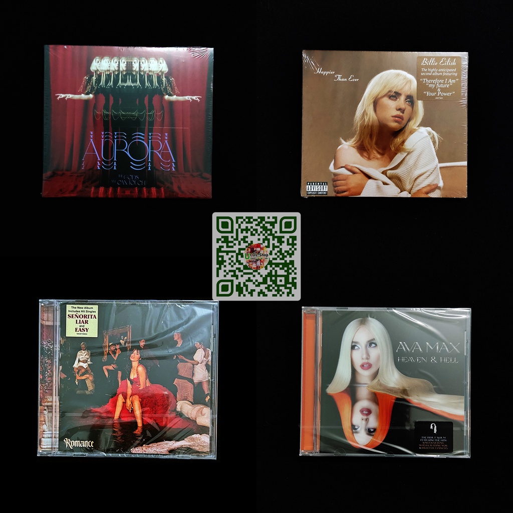 Tổng hợp albums ảnh của Aurora, Billie Eilish, Camila Cabello và Ava Max