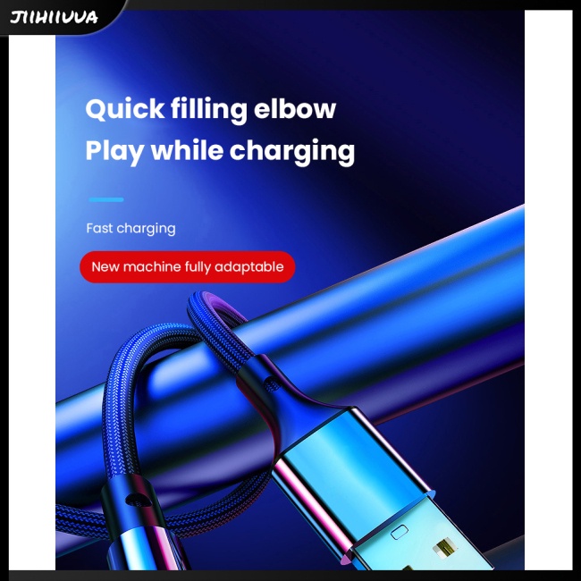 Dây Cáp Sạc Usb Nhanh Hình Chữ L 90 Độ Tương Thích Với Iphone 13 12 11