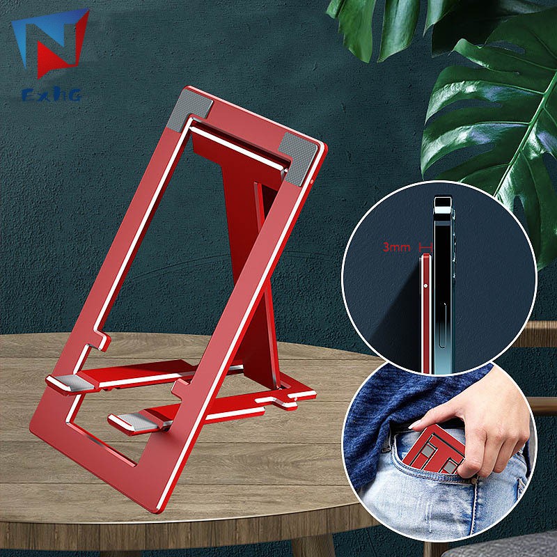 Giá Đỡ Điện Thoại / Máy Tính Bảng Bằng Hợp Kim Nhôm Có Thể Gấp Gọn Tiện Dụng | BigBuy360 - bigbuy360.vn