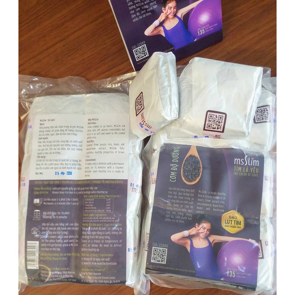 CƠM GẠO LỨT TÍM MS SLIM - GIẢI PHÁP CHO NGƯỜI ĂN KIÊN