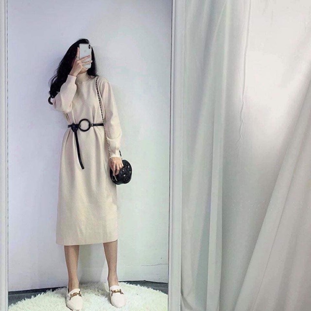 MÃ V12- VÁY SUÔNG DÀI TAY | BigBuy360 - bigbuy360.vn