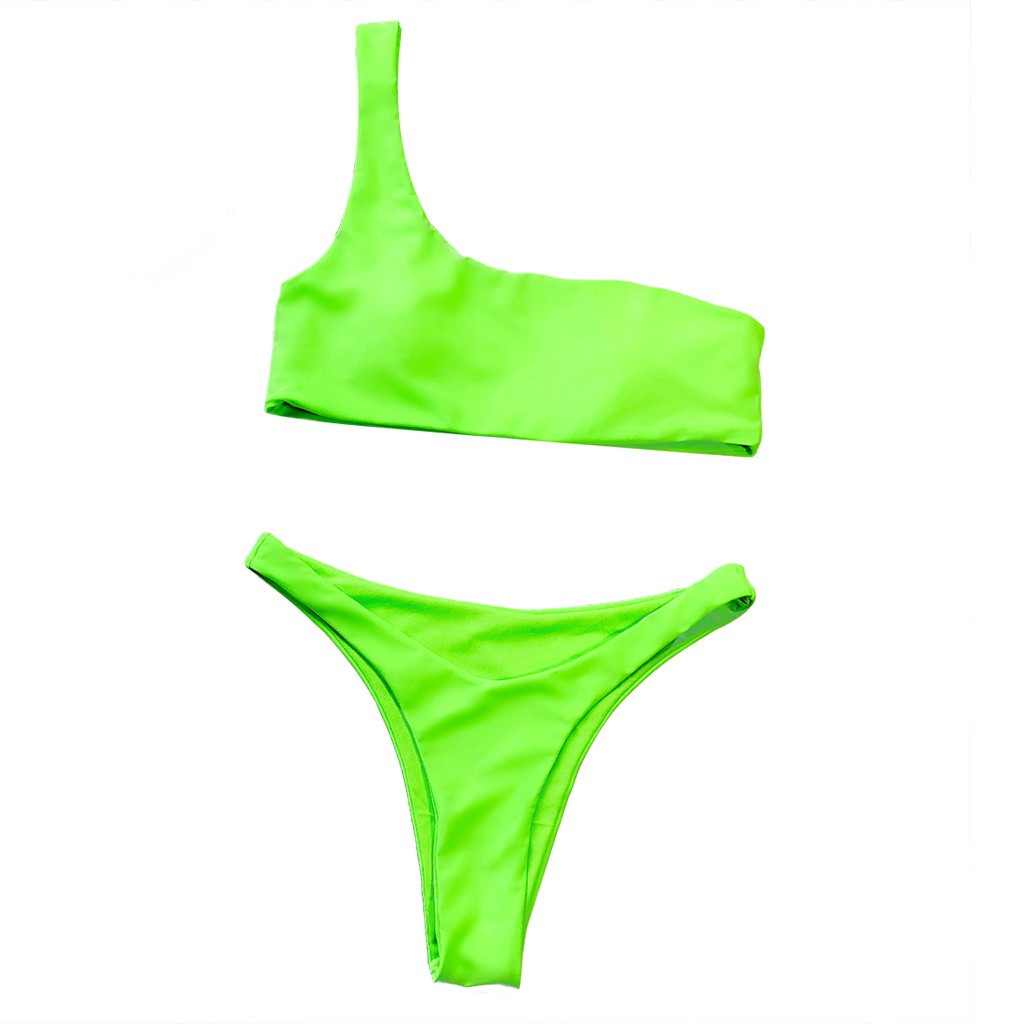 Bikini Màu Trơn Có Mút Nâng Ngực Thời Trang Quyến Rũ Cho Nữ | BigBuy360 - bigbuy360.vn