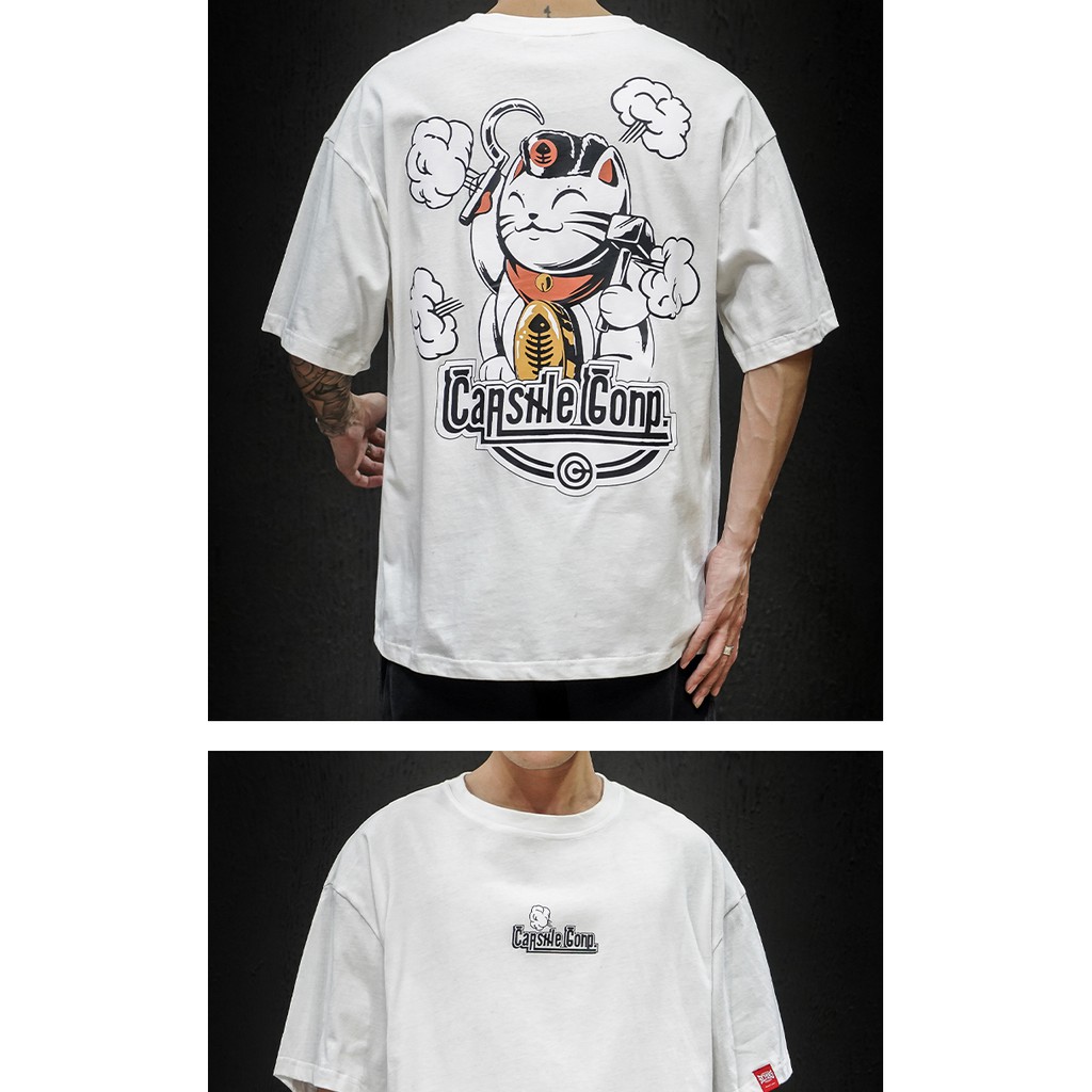 Áo Thun Tay Lỡ  ⚡𝐅𝐫𝐞𝐞𝐒𝐡𝐢𝐩⚡ Áo Phông Nam Nữ  Form Rộng Oversize Streetwear ⚡ CAPSULE GONP Chất Cotton dày dặn Co Giãn