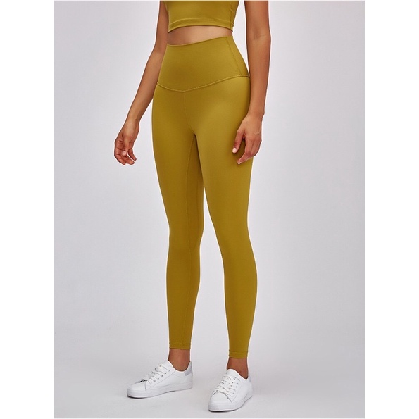 Bộ Tập Lululemon - Đồ tập Gym - YoGa Cao Cấp Màu Vàng Turmeric