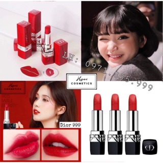 Son dior ultra - dior matte - dior 999 hàng chính hãng có bill