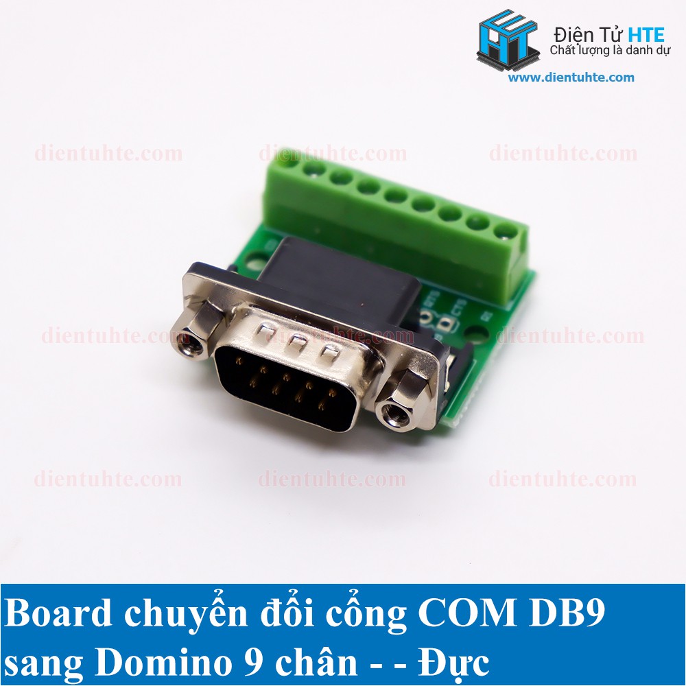 Board chuyển đổi cổng COM DB9 sang Domino 9 chân [HTE Quy Nhơn CN2]