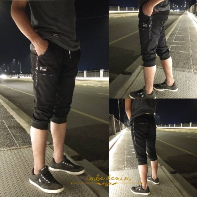 Quần Jogger Lửng Có Túi Thời Trang Dành Cho Nam