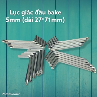Lục giác đầu bake 5mm (dài 27*71mm,5 Ly)
