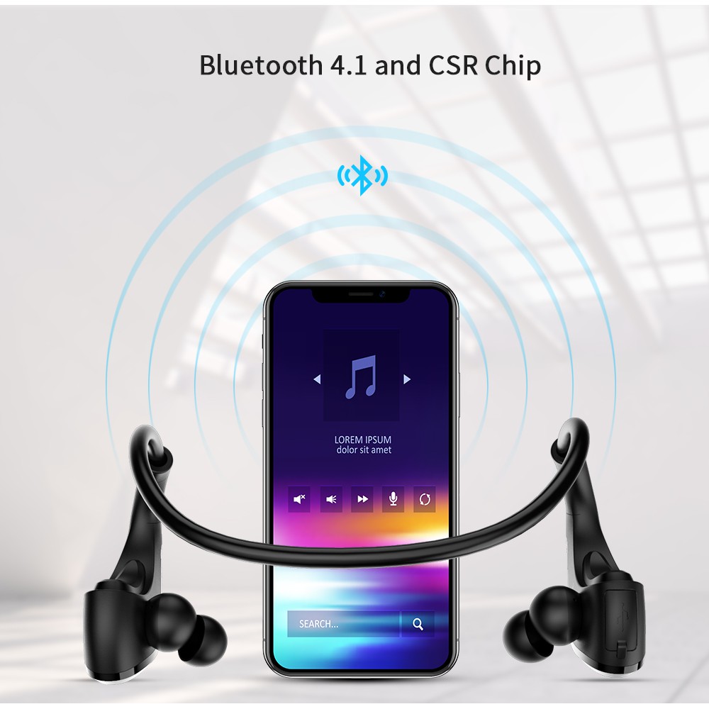 Tai nghe Bluetooth thể thao DACOM g06 ipx5 Chống Nước Tốt