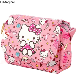 Túi Xách Tay Nữ In Hình Hello Kitty