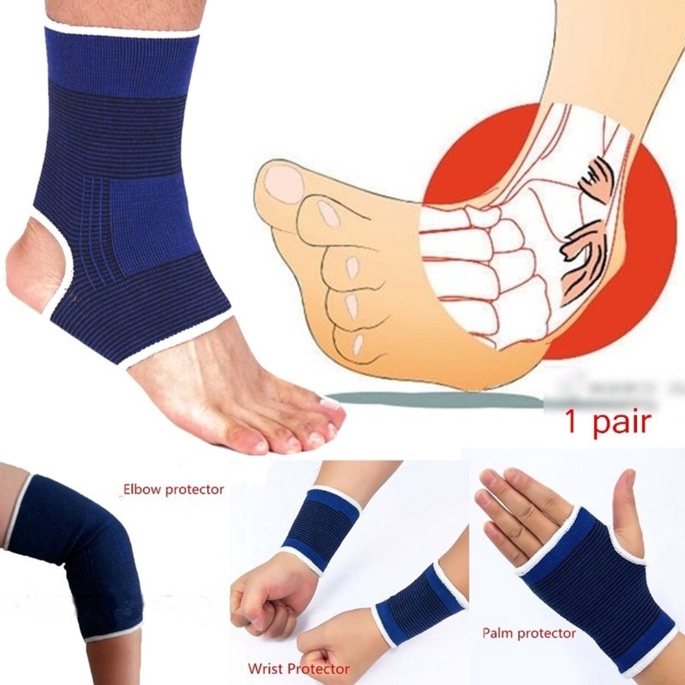 MUVAKO Set 2 băng đeo bảo vệ khớp hỗ trợ tập thể thao