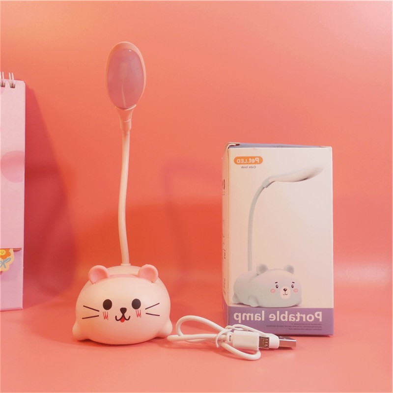 Đèn Bàn Học Đế Mèo Thỏ Cute - SẢN PHẨM TREND