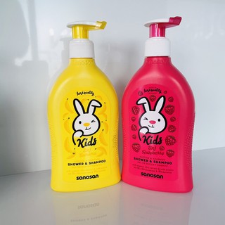 Sữa tắm gội 2in1 cho bé hương trái cây SANOSAN
