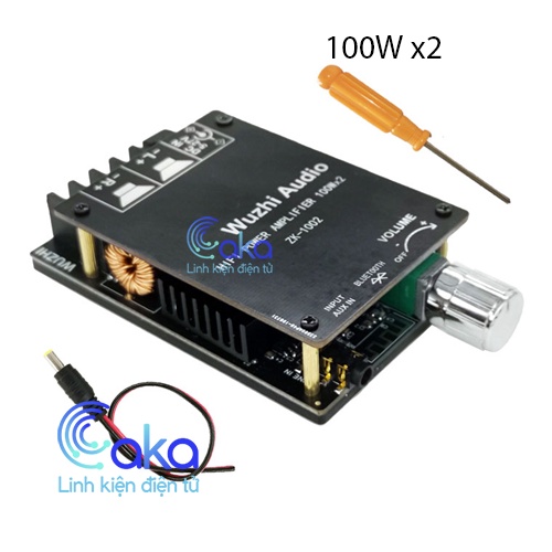 Mạch khuếch đại âm thanh 100W ZK-1002L Bluetooth 5.0