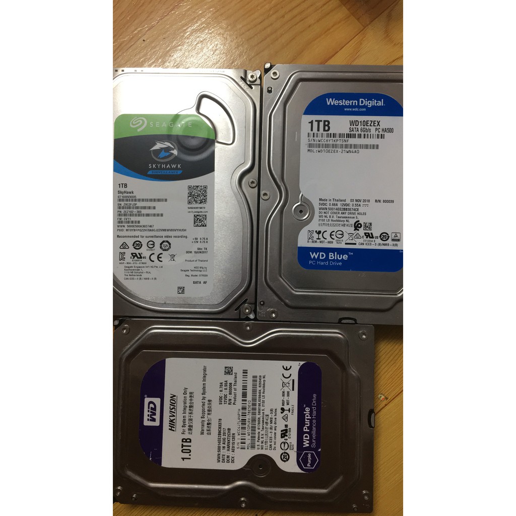 Ổ cứng HDD 4T ( 4TB ), 3TB, 2TB, 1TB