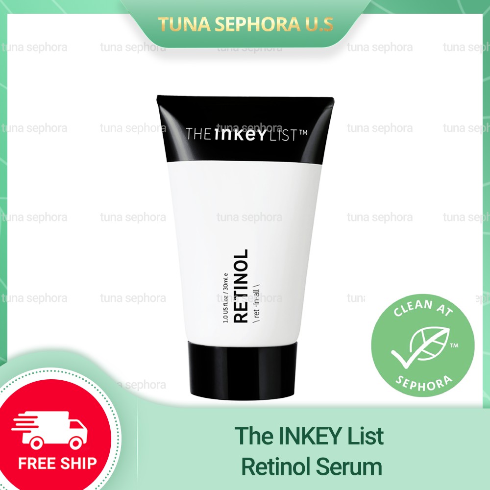 [BILL SEPHORA] ❤️FREESHIP❤️ SERUM CHỐNG LÃO HÓA, HỖ TRỢ GIẢM MỤN, TÁI TẠO DA RETINOL THE INKEY LIST